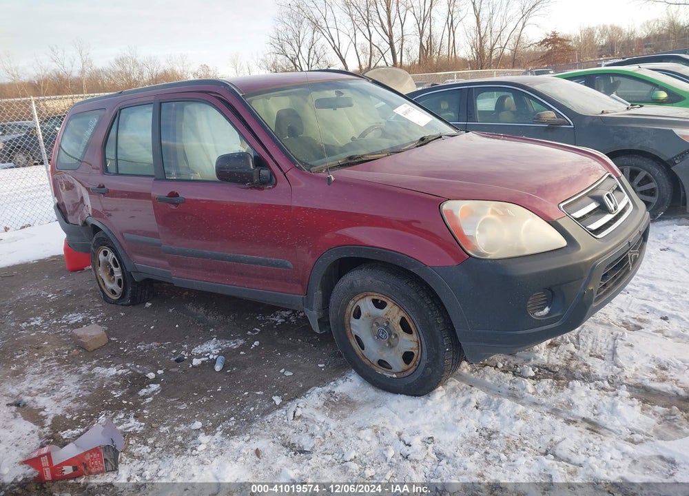 2006 HONDA CR-V LX VIN: SHSRD78566U417016