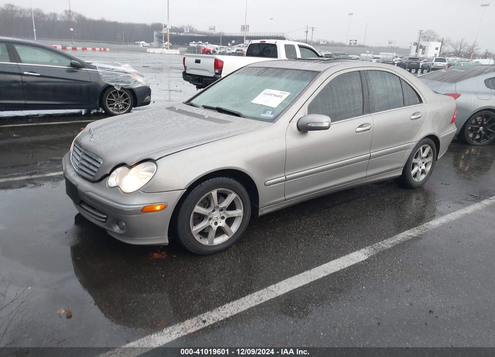 2007 MERCEDES-BENZ C 280 LUXURY 4MATIC VIN: WDBRF92H37F931093