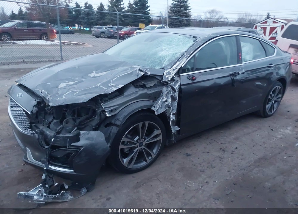 2020 FORD FUSION TITANIUM VIN: 3FA6P0D9XLR108490