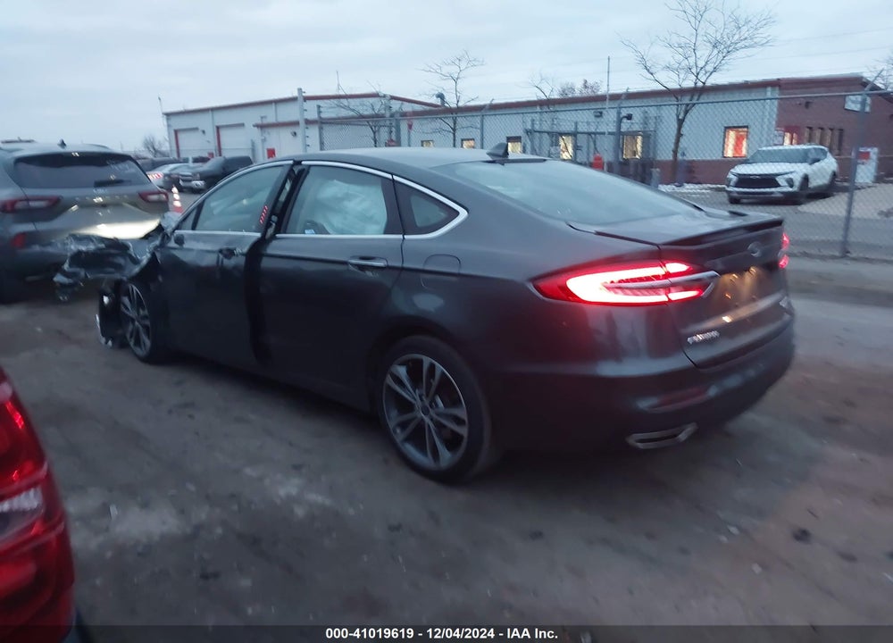 2020 FORD FUSION TITANIUM VIN: 3FA6P0D9XLR108490