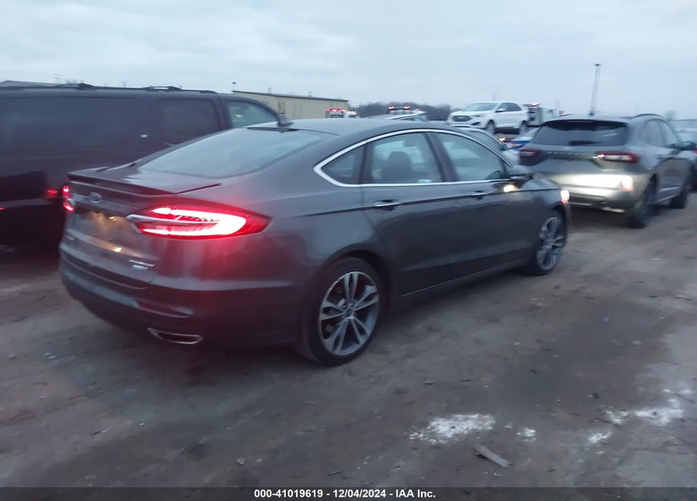 2020 FORD FUSION TITANIUM VIN: 3FA6P0D9XLR108490
