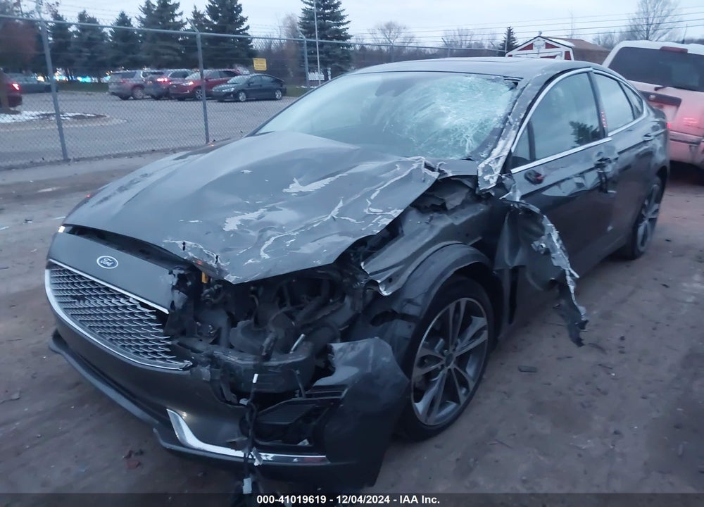 2020 FORD FUSION TITANIUM VIN: 3FA6P0D9XLR108490