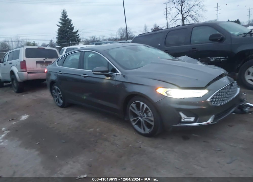 2020 FORD FUSION TITANIUM VIN: 3FA6P0D9XLR108490
