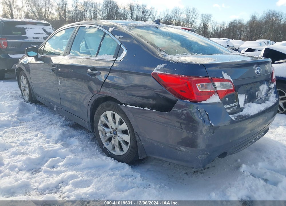 2016 SUBARU LEGACY 2.5I PREMIUM VIN: 4S3BNAC66G3028104
