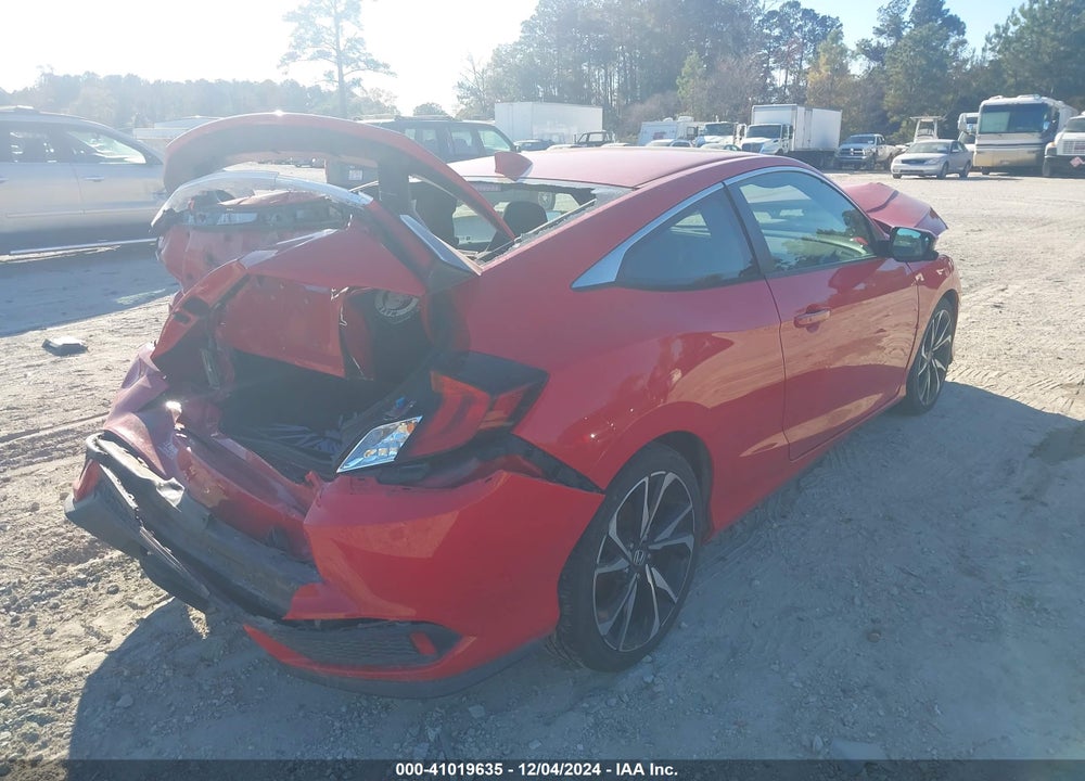2017 HONDA CIVIC SI VIN: 2HGFC3A50HH751671