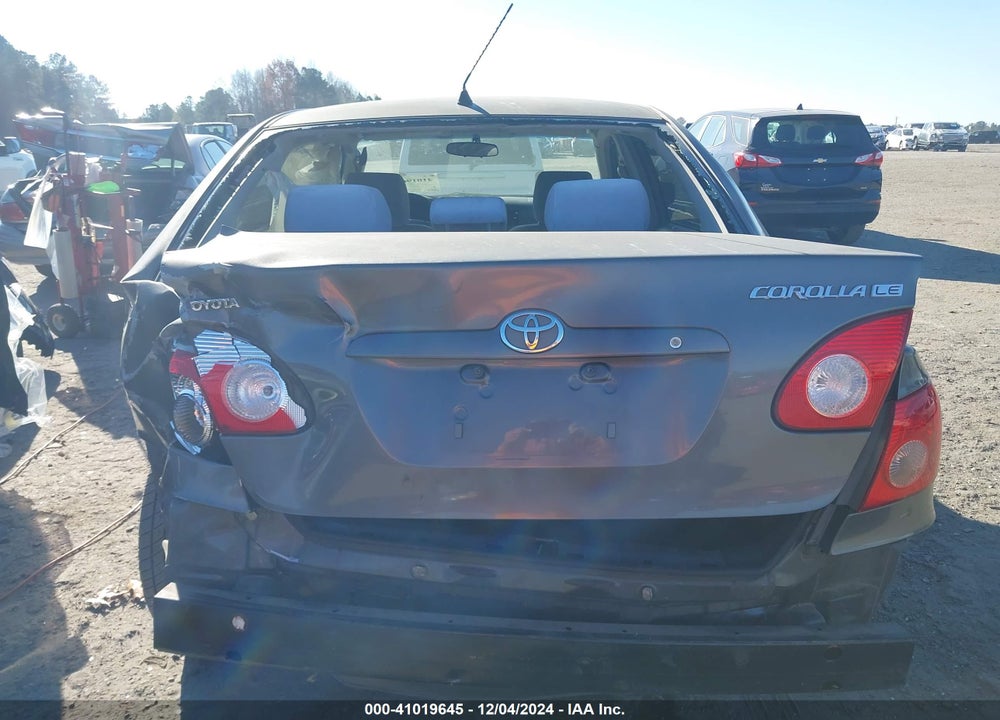 2005 TOYOTA COROLLA LE VIN: 2T1BR30E85C367074
