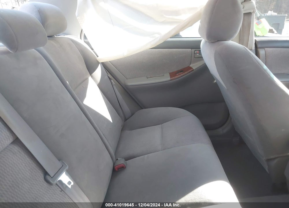 2005 TOYOTA COROLLA LE VIN: 2T1BR30E85C367074