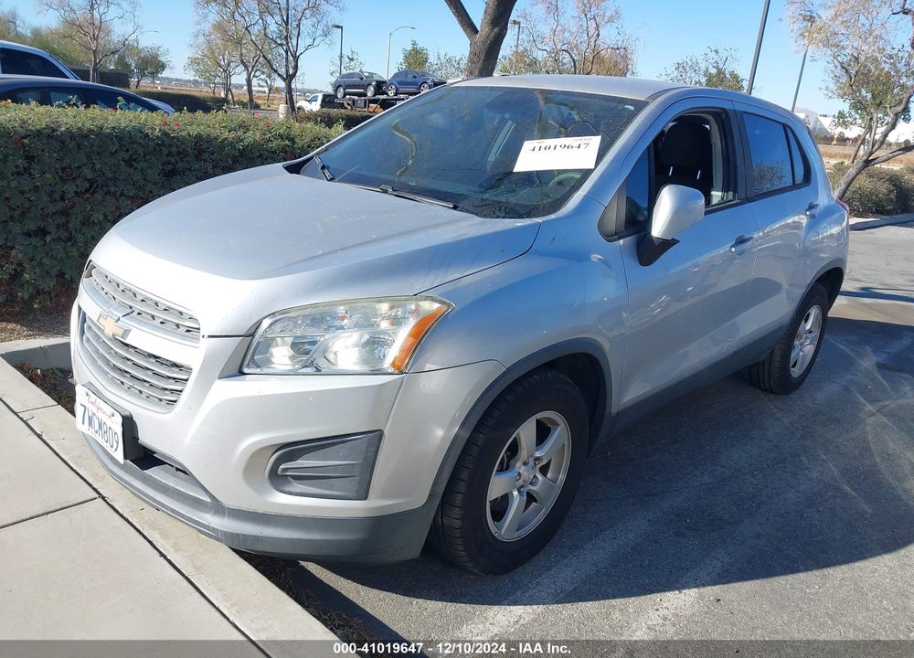 2016 CHEVROLET TRAX 1LS VIN: 3GNCJNSB9GL248998