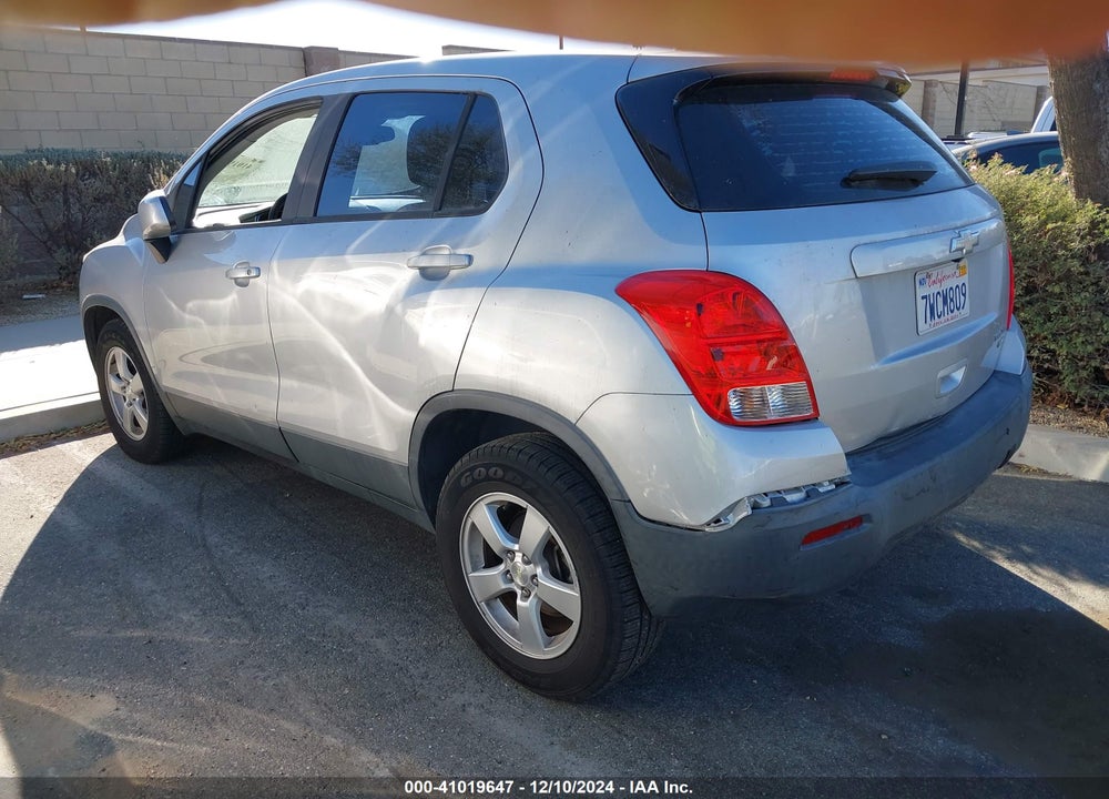 2016 CHEVROLET TRAX 1LS VIN: 3GNCJNSB9GL248998