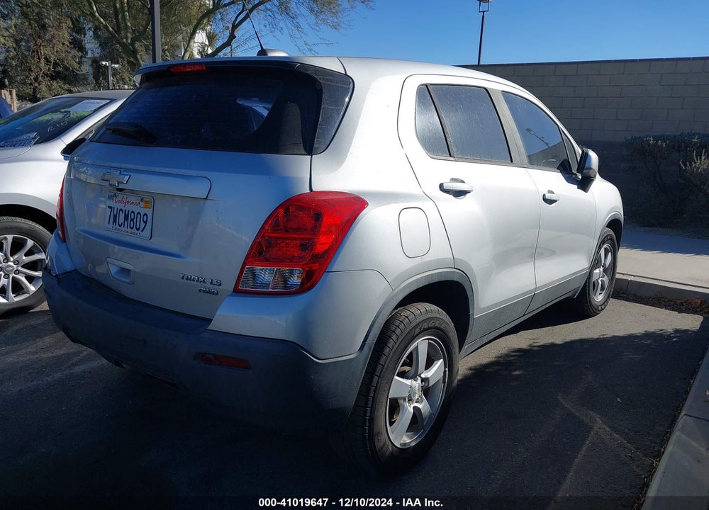 2016 CHEVROLET TRAX 1LS VIN: 3GNCJNSB9GL248998