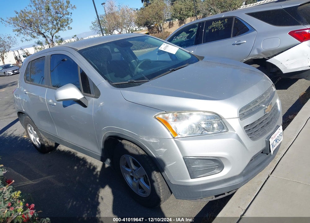 2016 CHEVROLET TRAX 1LS VIN: 3GNCJNSB9GL248998