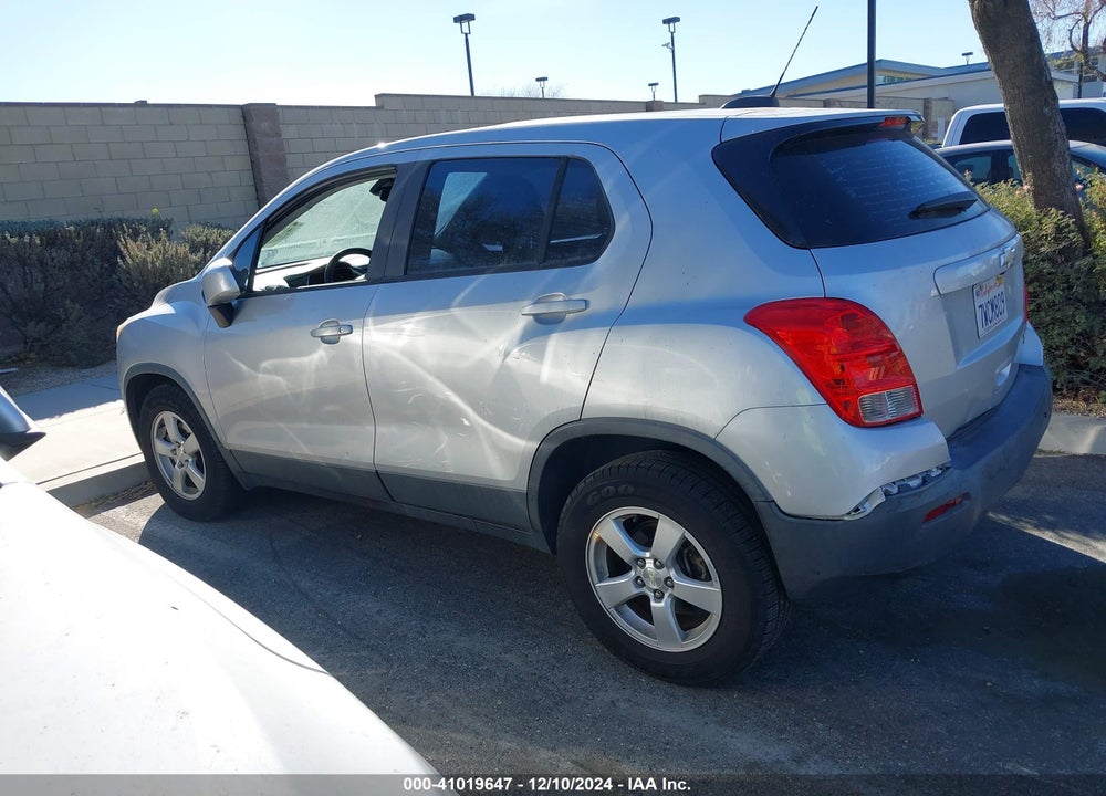 2016 CHEVROLET TRAX 1LS VIN: 3GNCJNSB9GL248998