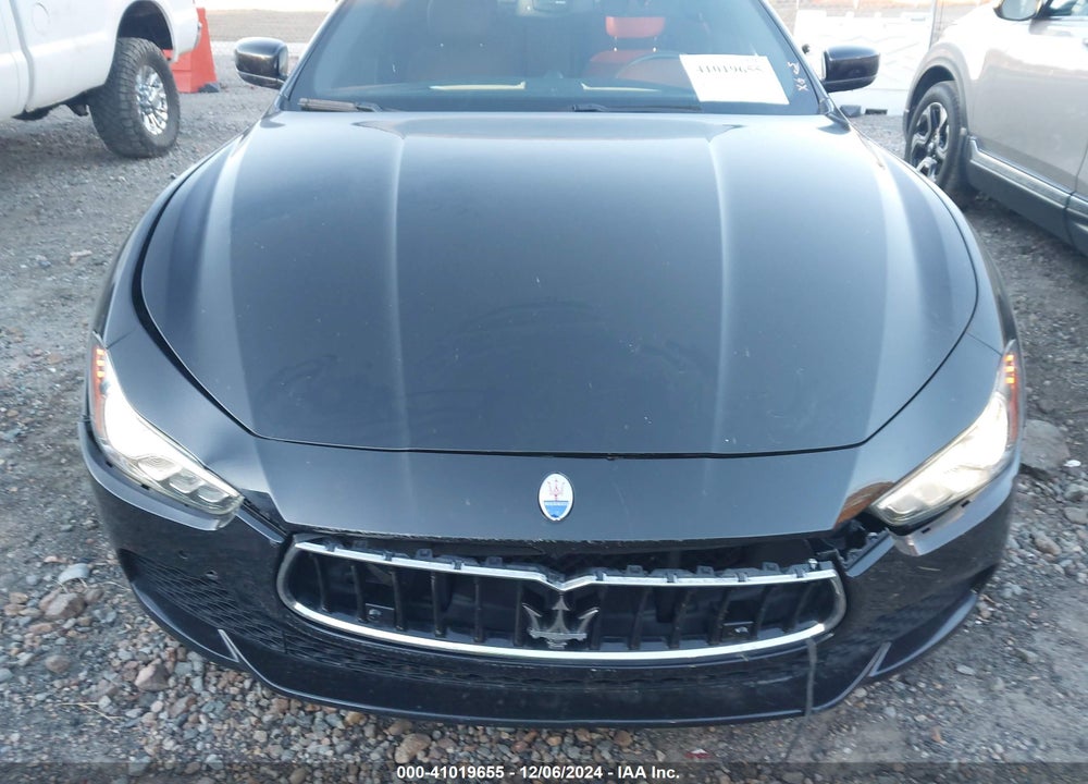 2016 MASERATI GHIBLI S VIN: ZAM57RSA6G1173078
