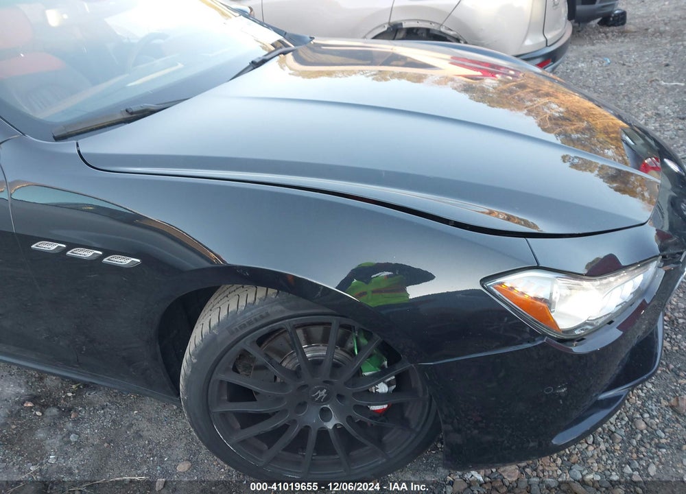 2016 MASERATI GHIBLI S VIN: ZAM57RSA6G1173078