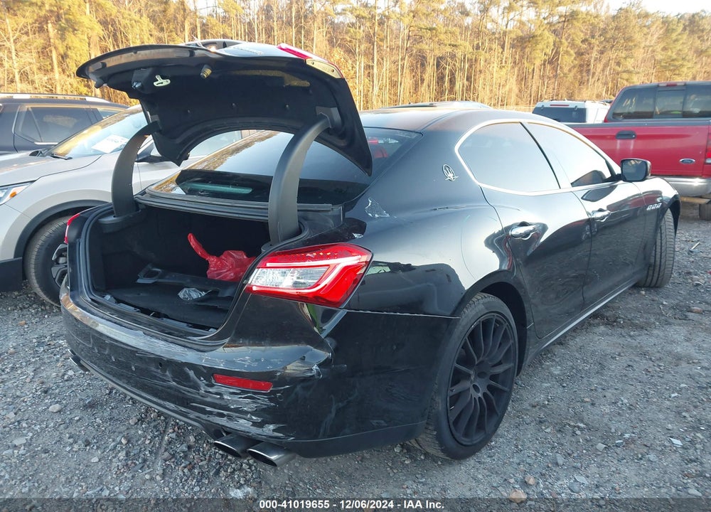 2016 MASERATI GHIBLI S VIN: ZAM57RSA6G1173078