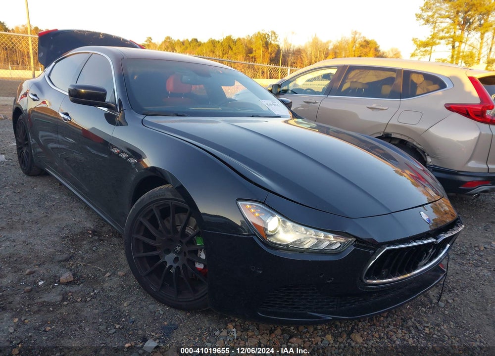 2016 MASERATI GHIBLI S VIN: ZAM57RSA6G1173078