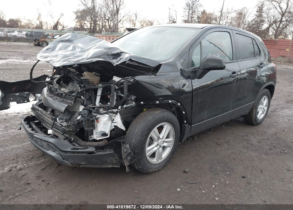 2020 CHEVROLET TRAX FWD LS VIN: 3GNCJKSB2LL190936