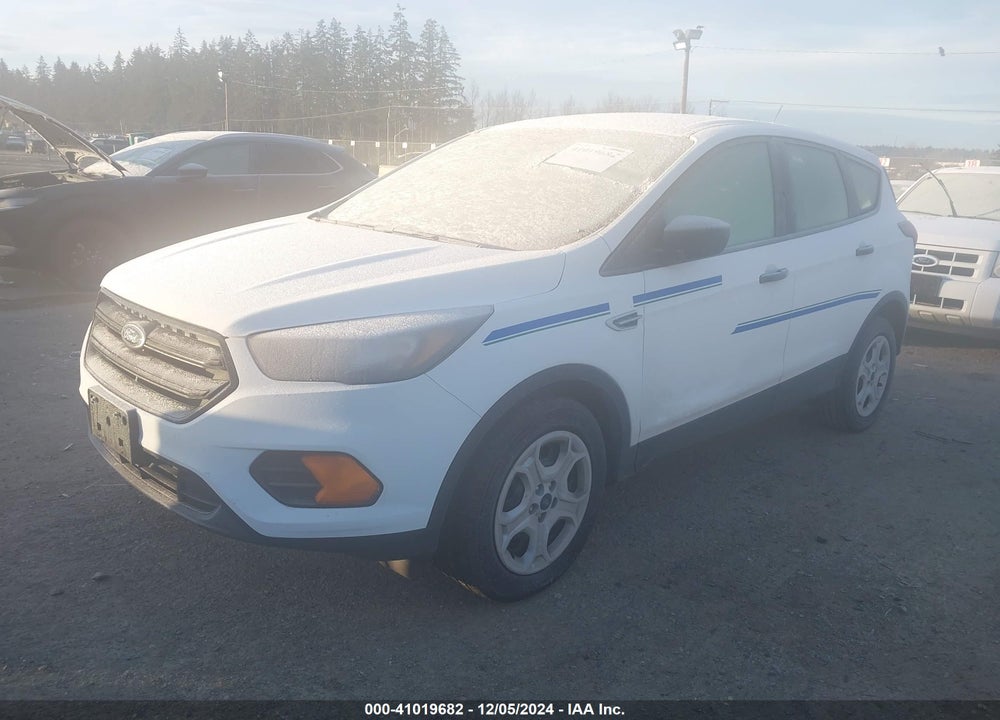 2019 FORD ESCAPE S VIN: 1FMCU0F76KUB11262