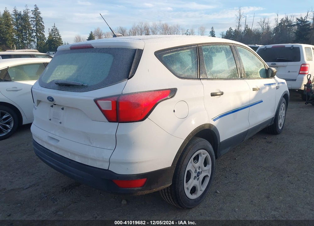 2019 FORD ESCAPE S VIN: 1FMCU0F76KUB11262