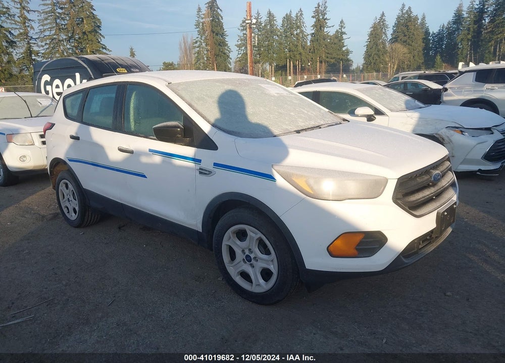 2019 FORD ESCAPE S VIN: 1FMCU0F76KUB11262