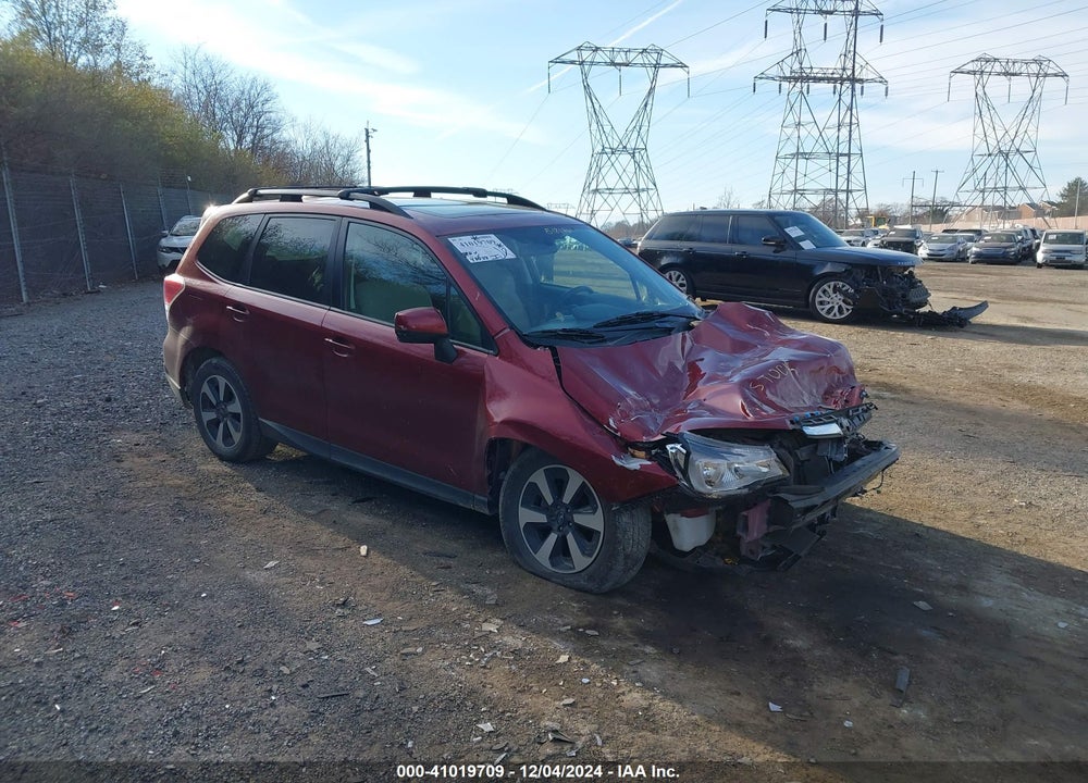 2018 SUBARU FORESTER 2.5I PREMIUM VIN: JF2SJAEC2JH518176