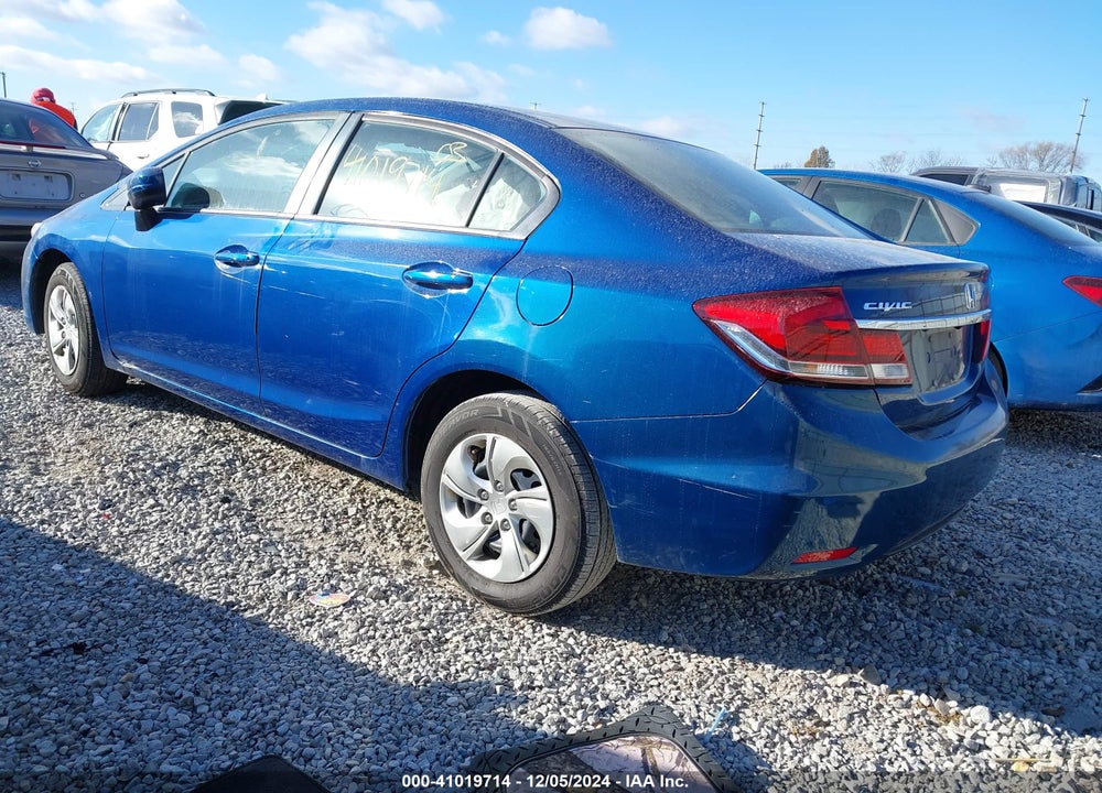 2015 HONDA CIVIC LX VIN: 19XFB2F58FE049420