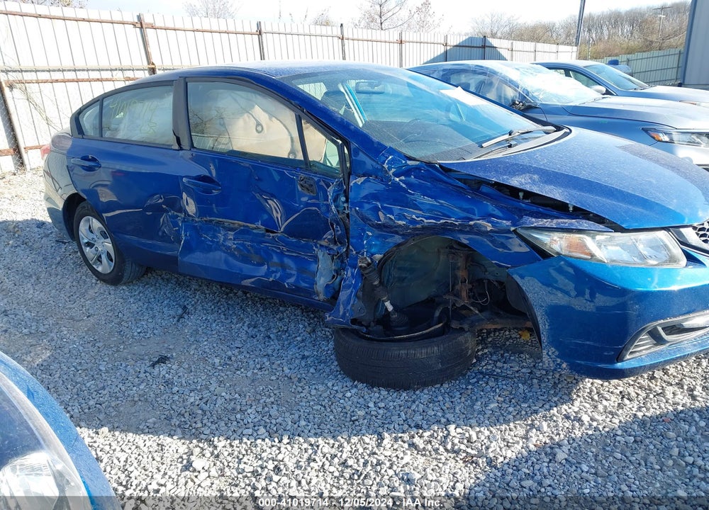 2015 HONDA CIVIC LX VIN: 19XFB2F58FE049420