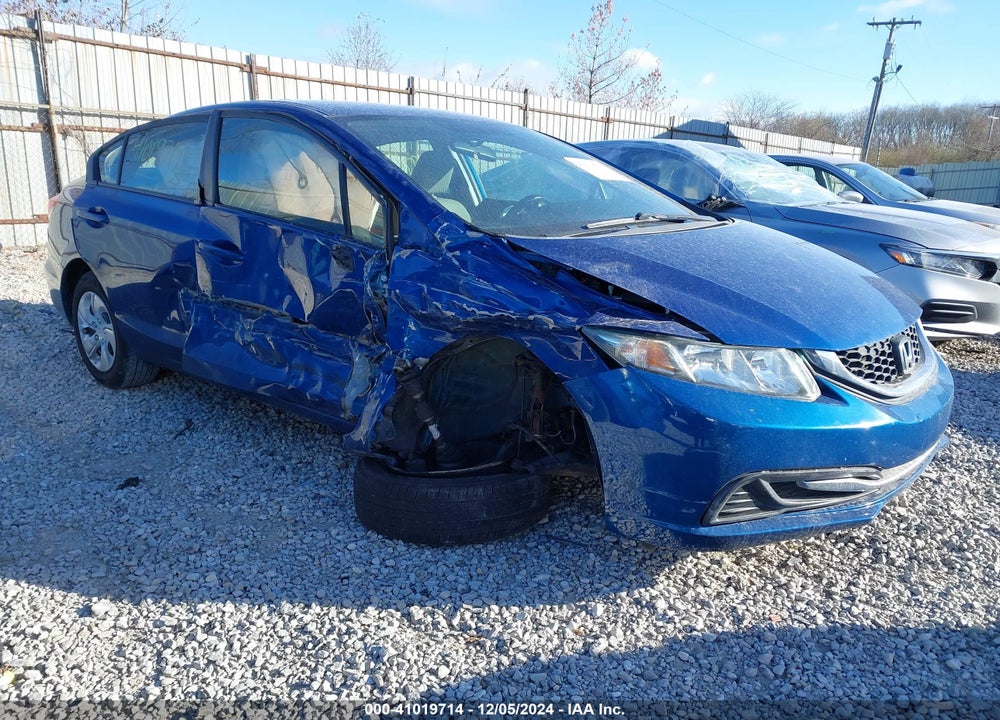 2015 HONDA CIVIC LX VIN: 19XFB2F58FE049420
