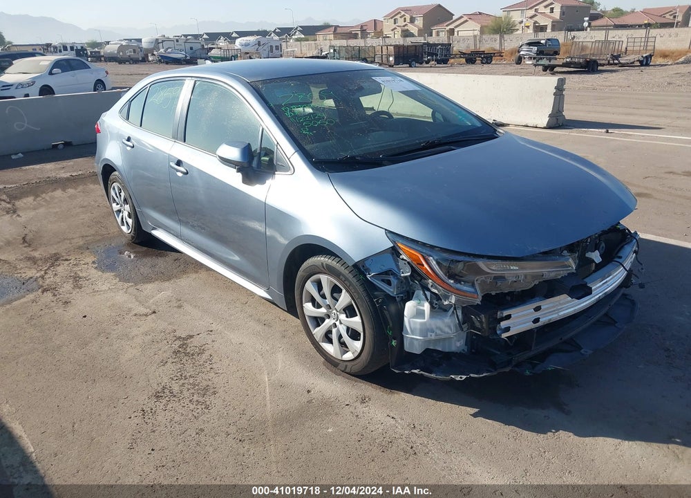 2022 TOYOTA COROLLA LE VIN: JTDEPMAE2NJ220678