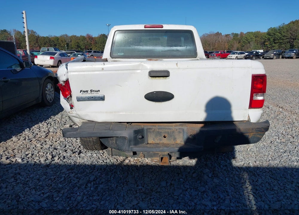 2010 FORD RANGER VIN: 1FTKR1EE7APA16407