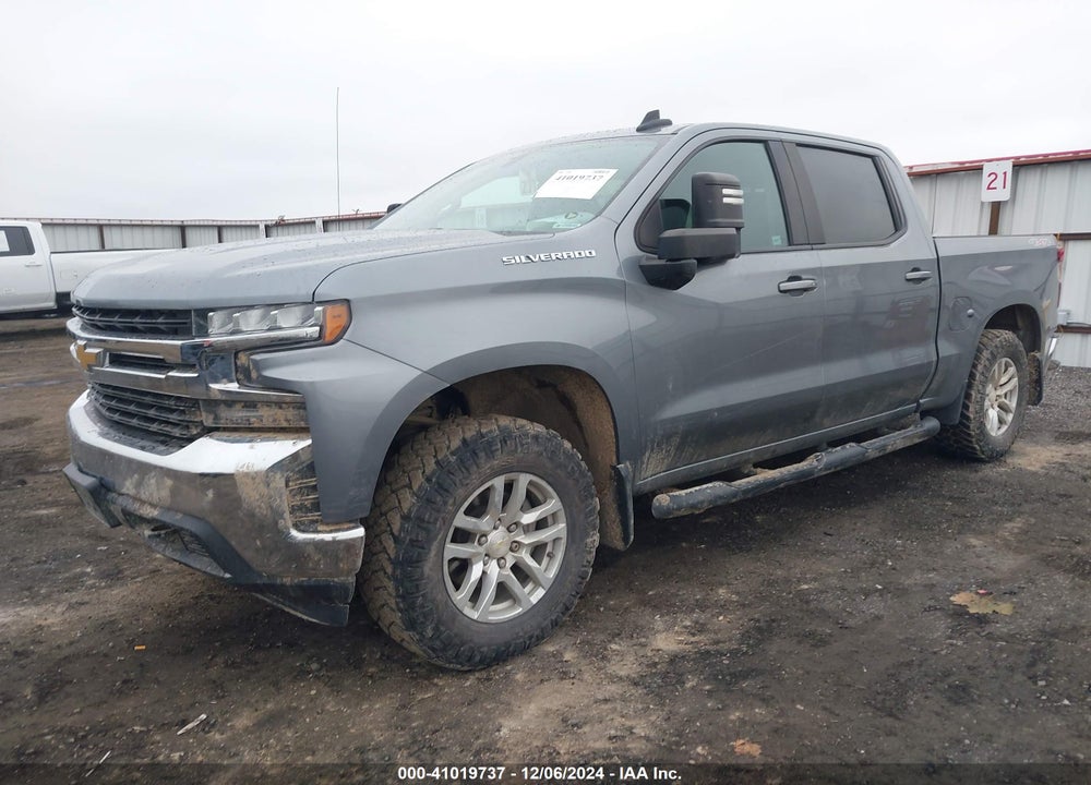 2020 CHEVROLET SILVERADO 1500 4WD SHORT BED LT VIN: 3GCUYDED2LG210337