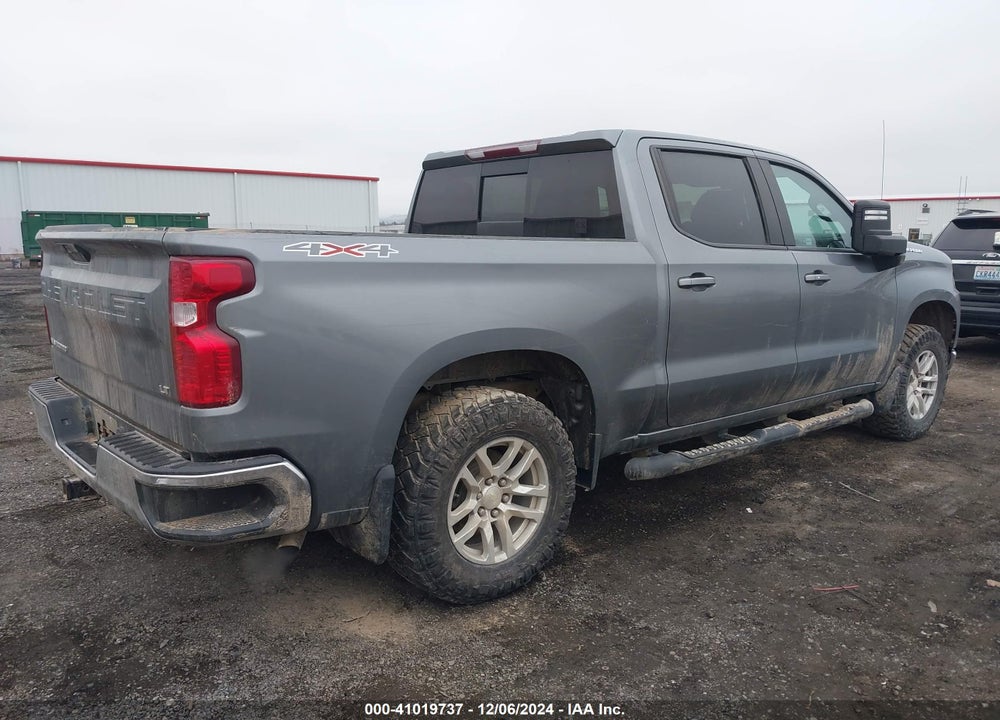 2020 CHEVROLET SILVERADO 1500 4WD SHORT BED LT VIN: 3GCUYDED2LG210337
