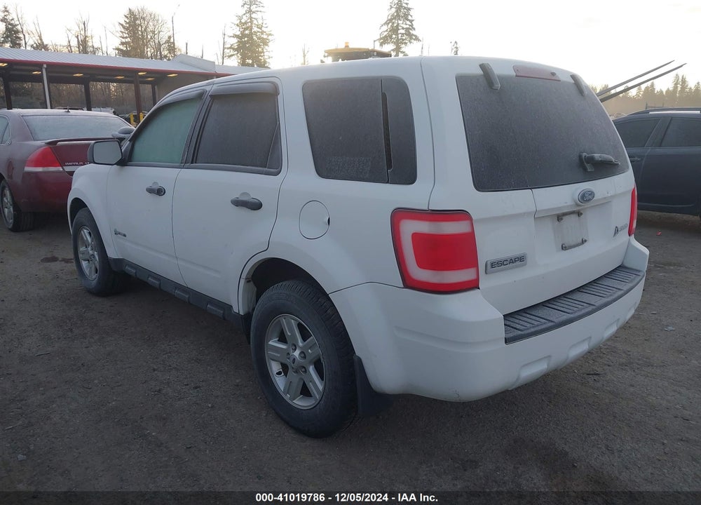 2009 FORD ESCAPE HYBRID LIMITED VIN: 1FMCU59379KC68908