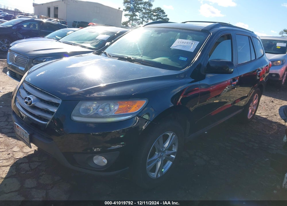 2012 HYUNDAI SANTA FE LIMITED V6 VIN: 5XYZK4AG6CG156806