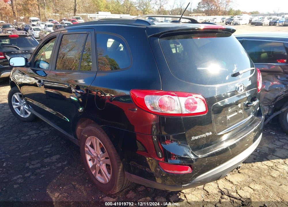 2012 HYUNDAI SANTA FE LIMITED V6 VIN: 5XYZK4AG6CG156806