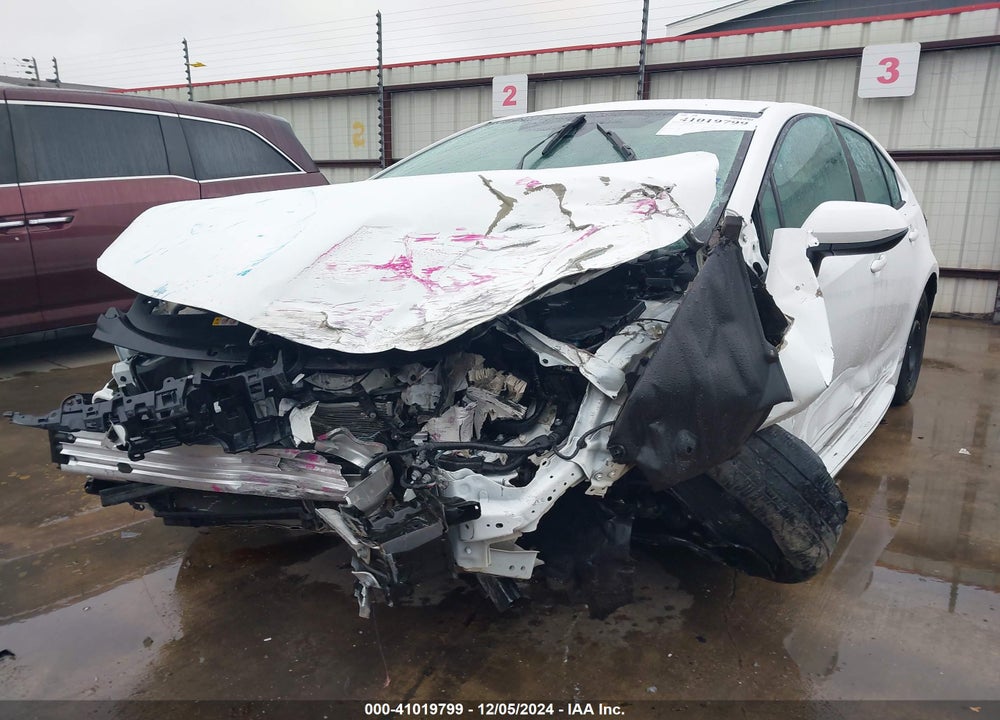 2022 TOYOTA COROLLA LE VIN: 5YFEPMAE8NP300286