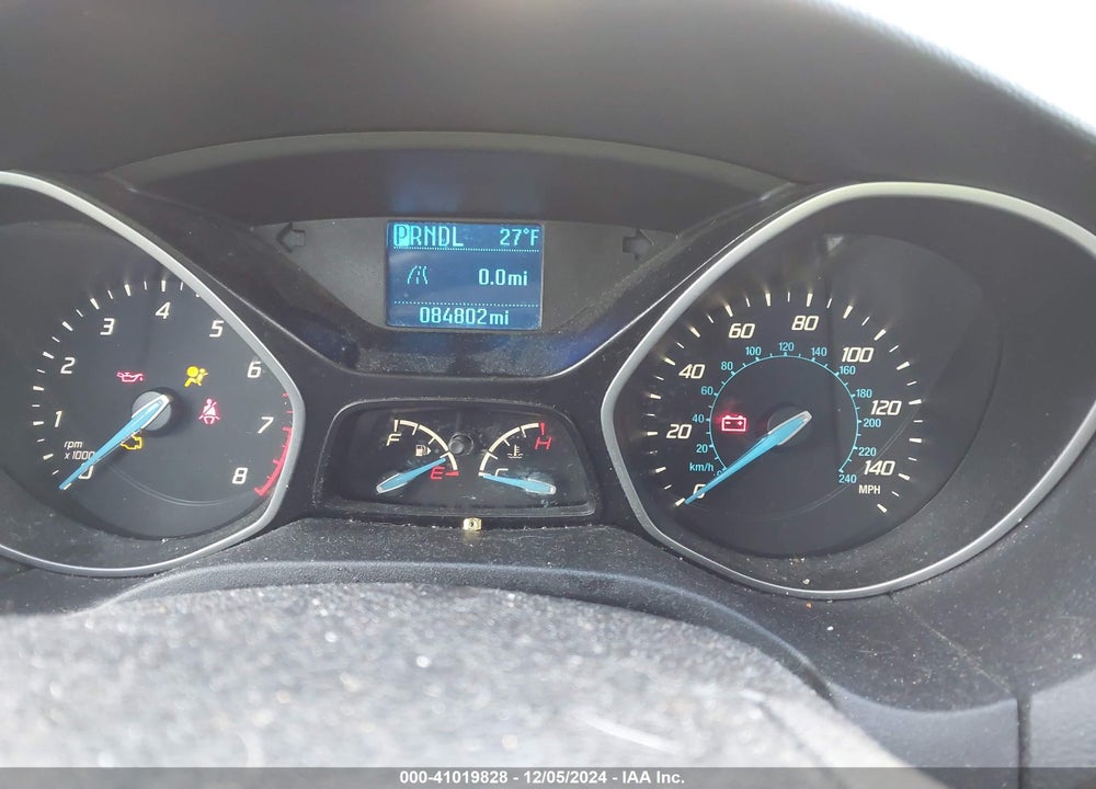 2013 FORD FOCUS S VIN: 1FADP3E26DL156854