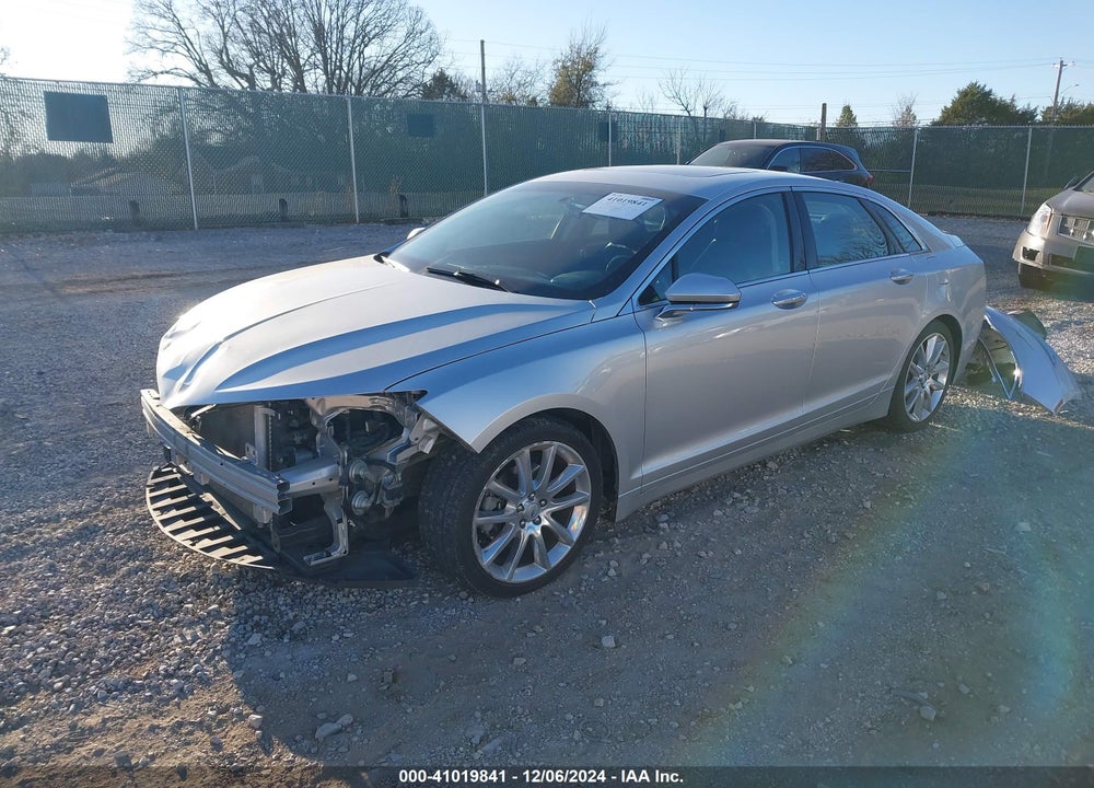 2014 LINCOLN MKZ VIN: 3LN6L2GK9ER817233