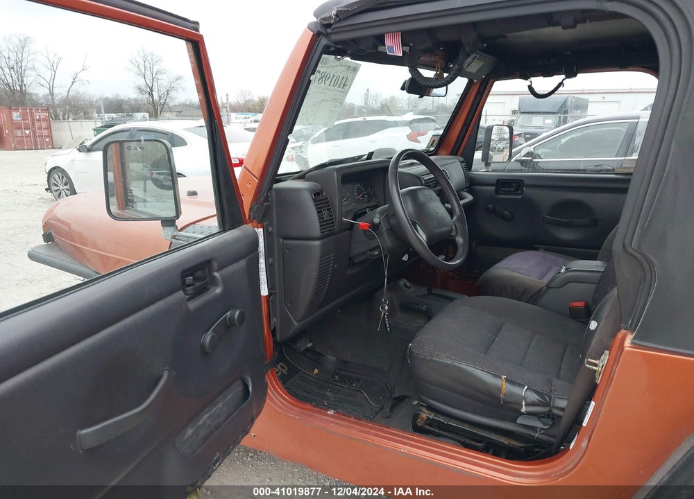 2001 JEEP WRANGLER SPORT VIN: 1J4FA49S61P340534
