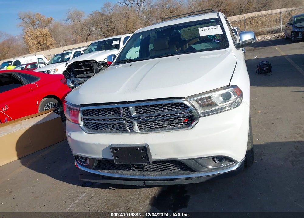 2014 DODGE DURANGO CITADEL VIN: 1C4RDJEGXEC585926