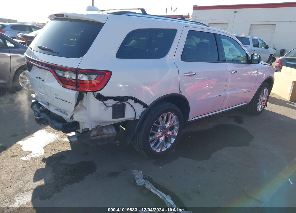 2014 DODGE DURANGO CITADEL VIN: 1C4RDJEGXEC585926