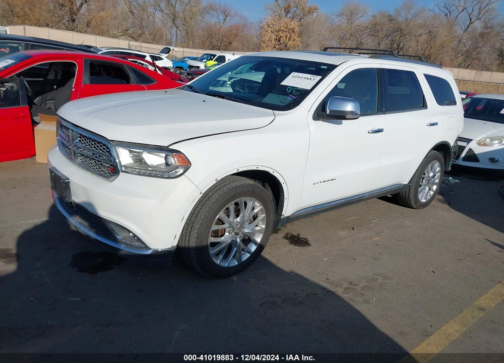 2014 DODGE DURANGO CITADEL VIN: 1C4RDJEGXEC585926