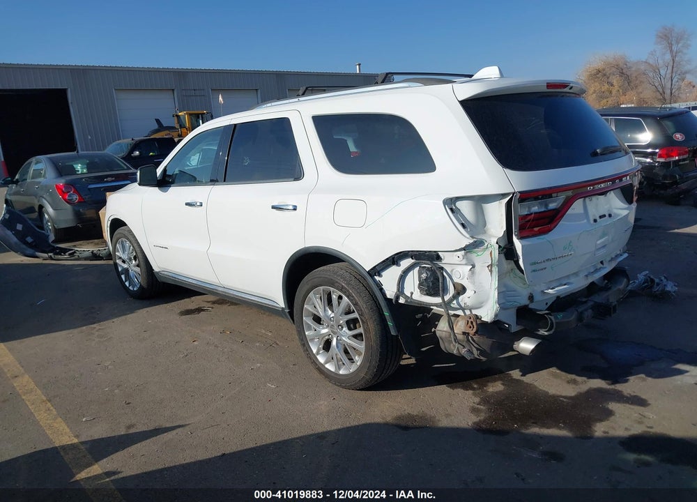 2014 DODGE DURANGO CITADEL VIN: 1C4RDJEGXEC585926