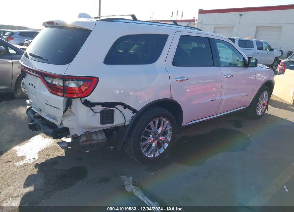 2014 DODGE DURANGO CITADEL VIN: 1C4RDJEGXEC585926