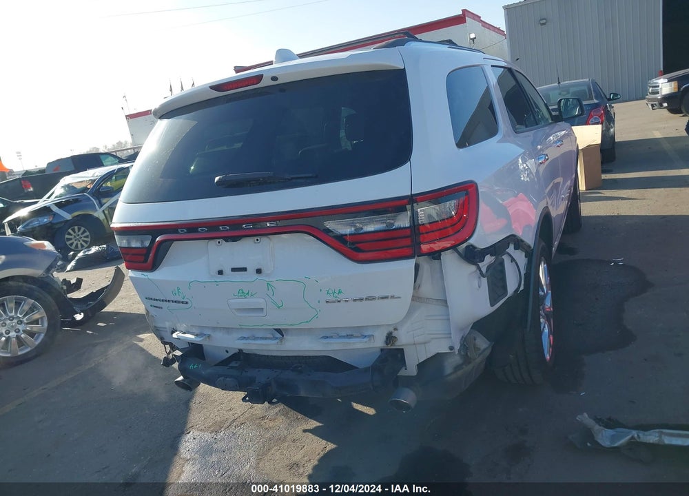 2014 DODGE DURANGO CITADEL VIN: 1C4RDJEGXEC585926