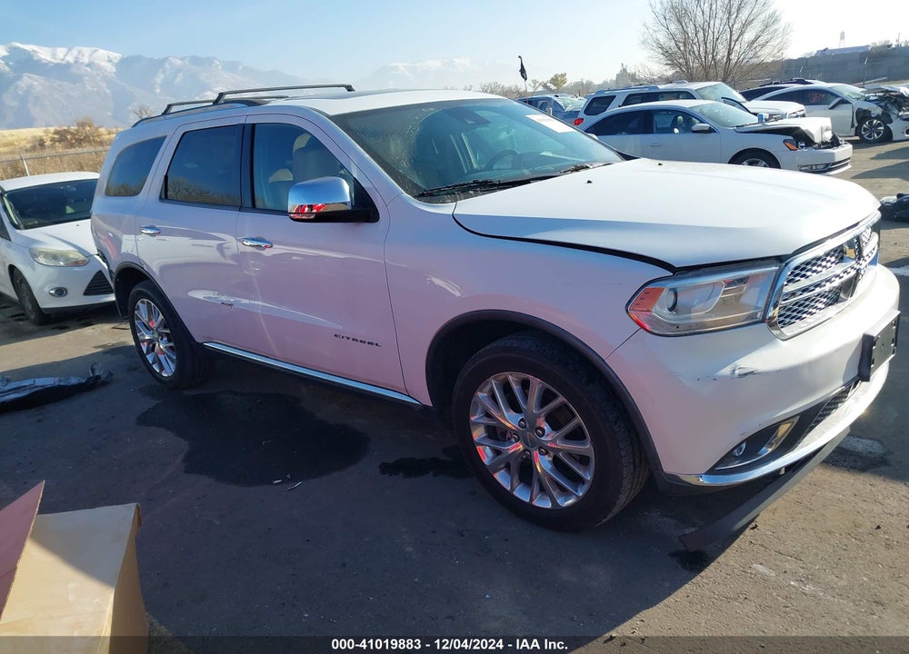 2014 DODGE DURANGO CITADEL VIN: 1C4RDJEGXEC585926