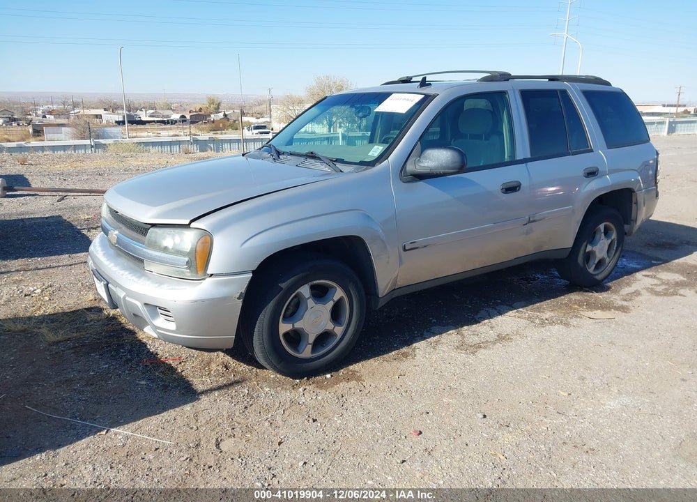 2007 CHEVROLET TRAILBLAZER LS VIN: 1GNDS13S272120791