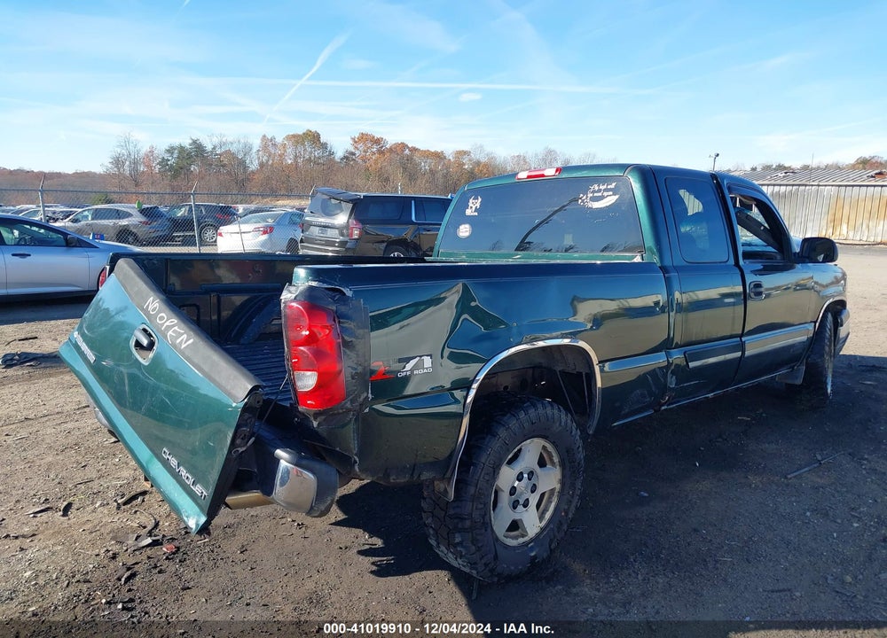 2005 CHEVROLET SILVERADO 1500 Z71 VIN: 1GCEK19B65E285310
