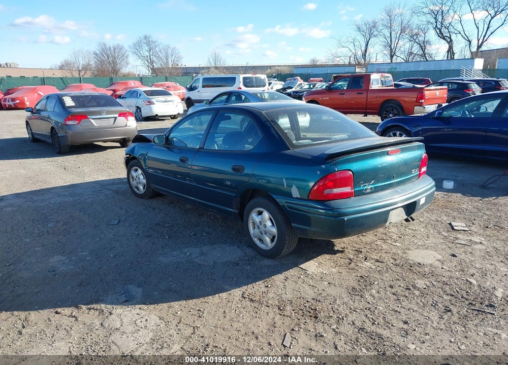1997 PLYMOUTH NEON HIGHLINE VIN: 1P3ES47Y1VD118108