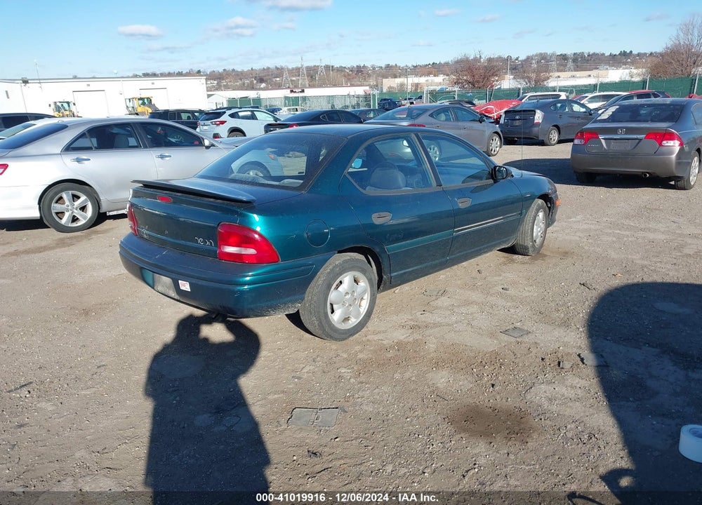 1997 PLYMOUTH NEON HIGHLINE VIN: 1P3ES47Y1VD118108